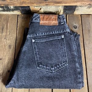 Amazing Vintage High Waisted LA Blues Black Jeans